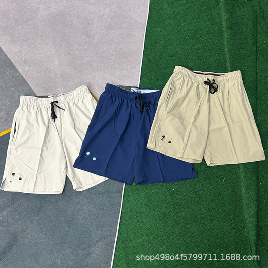 Pantalones cortos americanos de verano, deportes de cuatro puntos, entrenamiento suelto y transpirable, atletismo masculino y femenino, fitness, running informal, pantalones cortos de secado rápido