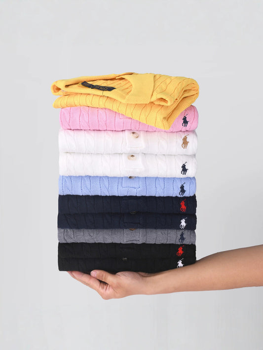 Polo Hombre Manga Corta | Bordado Algodón Puro Verano