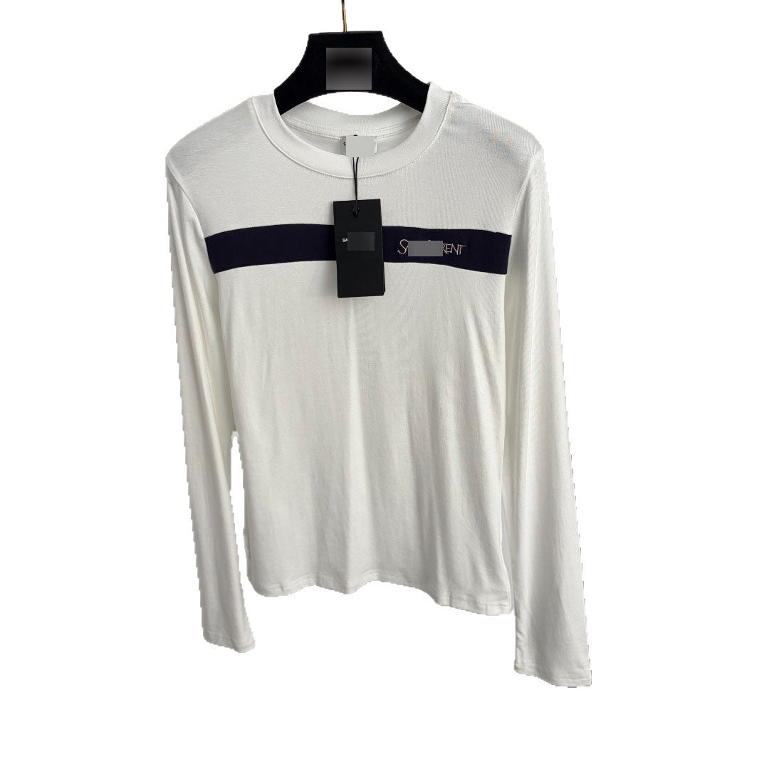 Maglietta Donna SL | Manica Lunga Ricamata