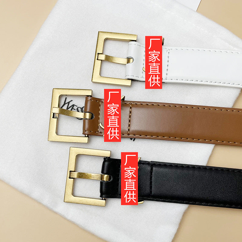 Classic Women's Belt | Slim Versatile Casual