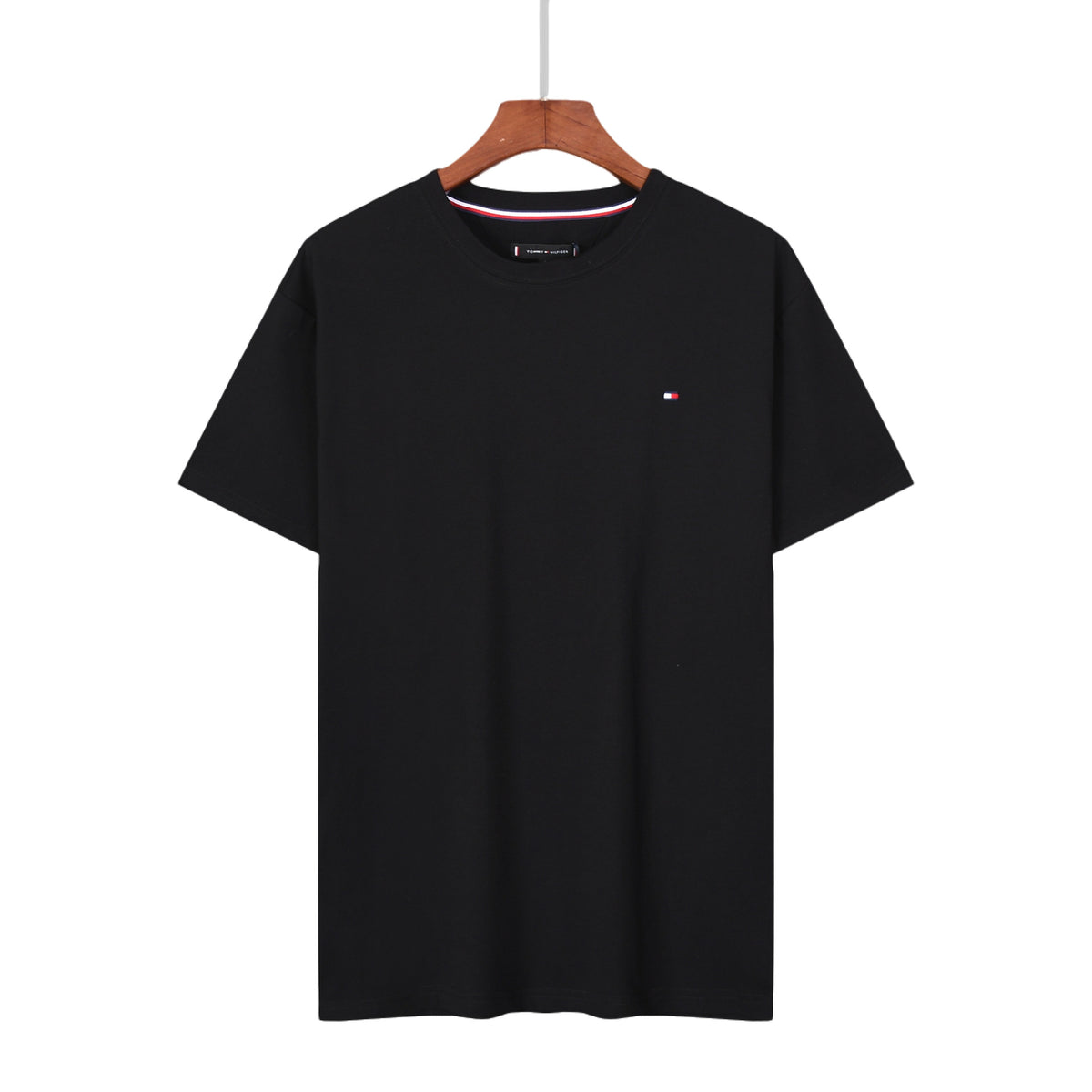T-shirt Tommy a maniche corte ricamata di coppia | Puro cotone