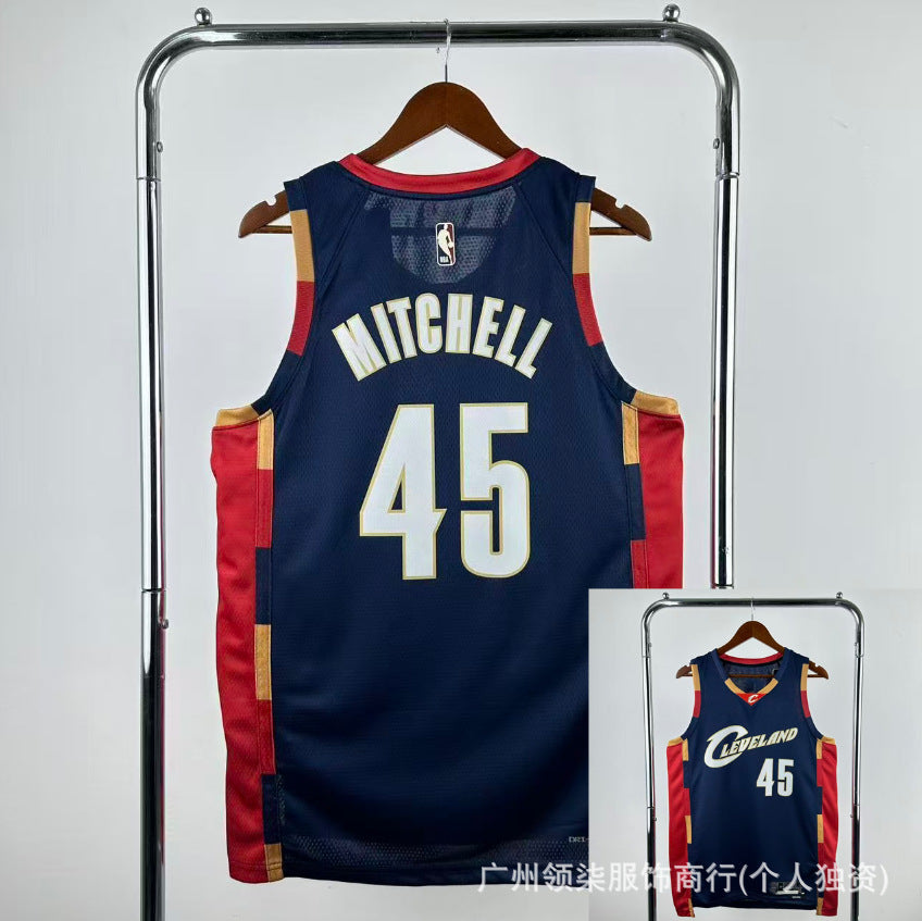 Nuevas camisetas populares de baloncesto: camisetas al por mayor prensadas en caliente para los Lakers, Cavaliers, 76ers, Bulls, Clippers, Warriors, Curry, James y Harden