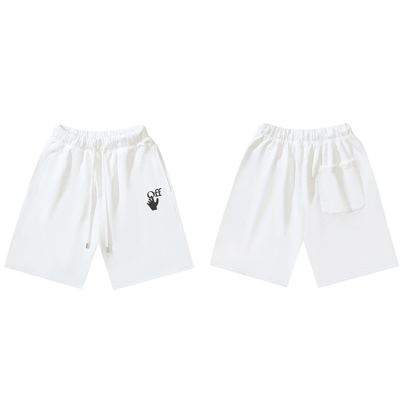 Pantalones Cortos Hombre Estampado Flecha Sueltos | LuxuryMarkt
