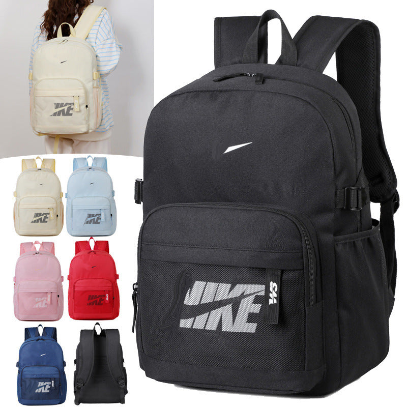 Mochila casual al estilo coreano, mochila sencilla y versátil, mochila de estudiante de instituto de gran capacidad, mochila ligera de marca de moda para viajar