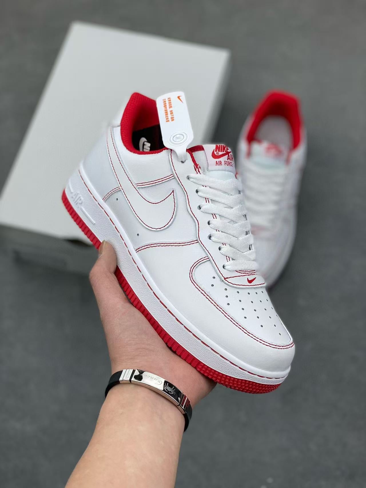 Fábrica de Calzado Putian Ventas Directas AF1 Comercio Exterior Junta de Ocio Zapatos Hombres y Mujeres Zapatos de Campus Zapatos de pareja Zapatos blancos Transfronterizo