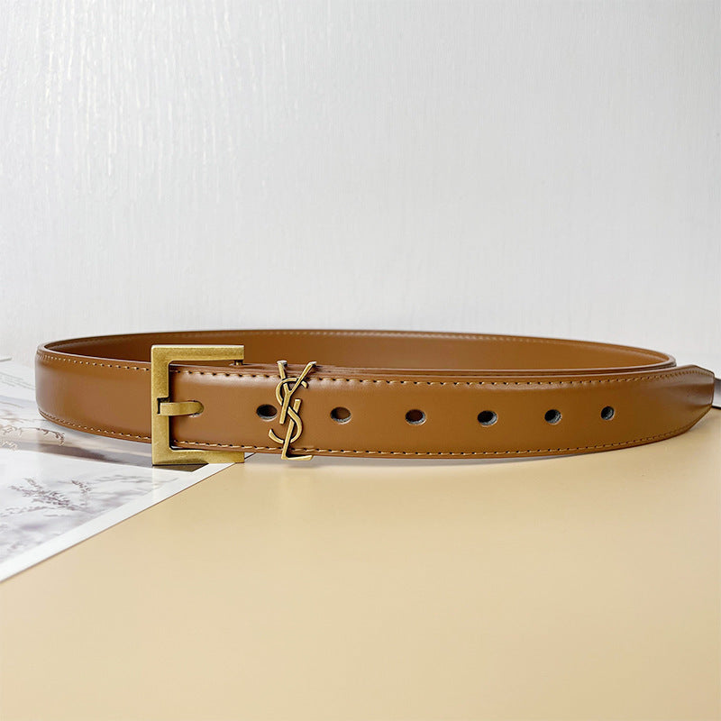 Classic Women's Belt | Slim Versatile Casual