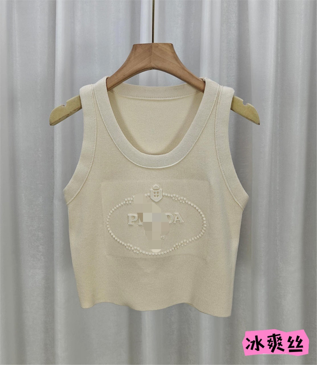 24 24 Summer Summer Nuevo Camiseta Corta, camiseta corta de mujer con letras bordadas y tejidas en relieve