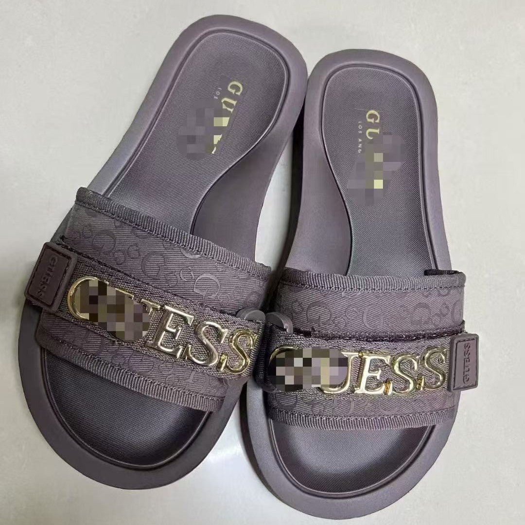 Women's Thick Sole Beach Sandals | Non-Slip Height 2026