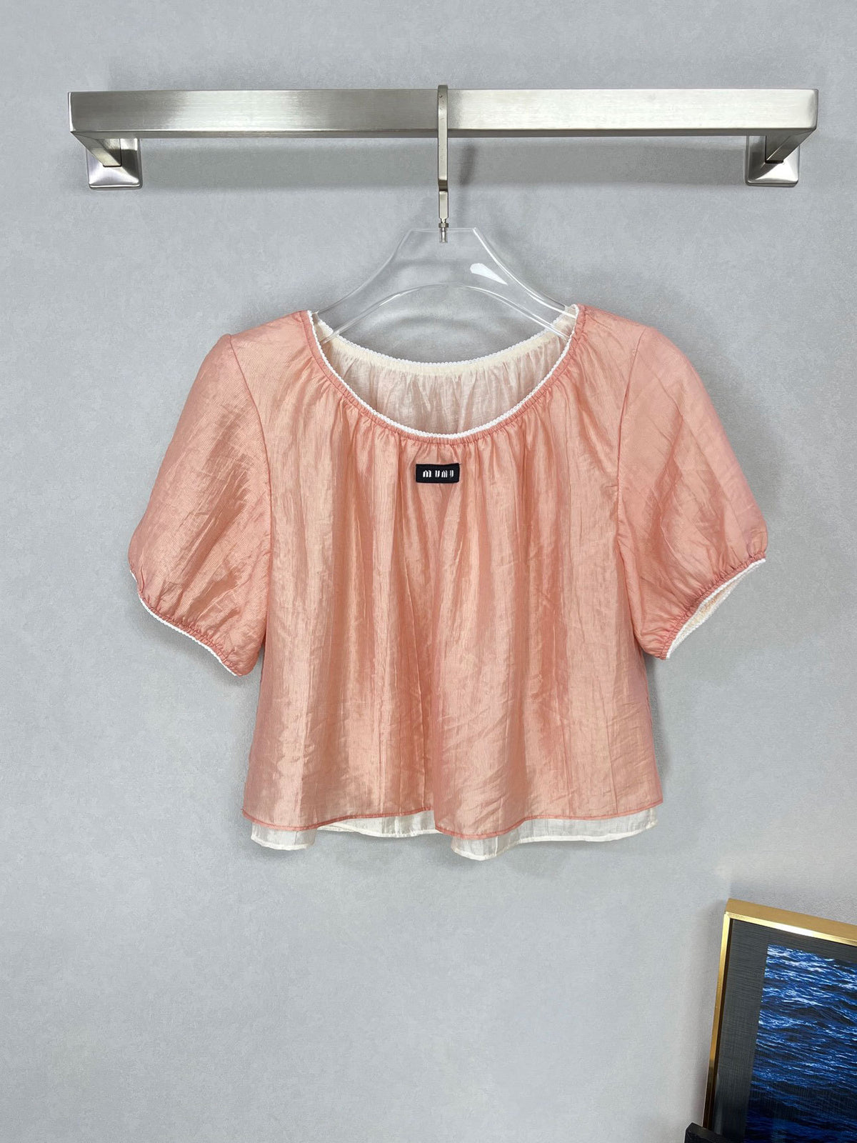 MM Pink Chiffon Set | Short Sleeve