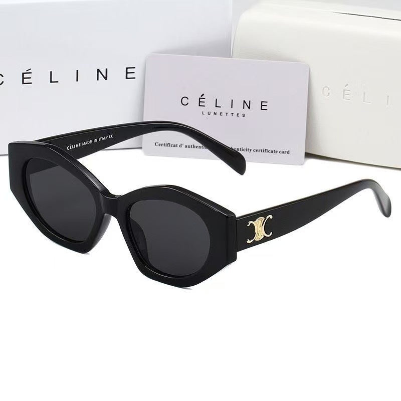 Gafas de sol nuevas para mujer: estilo de Lisa, gafas de sol de gato con armazón pequeño y estilosas, moda de alta gama, gafas de sol bloqueadoras de rayos UV