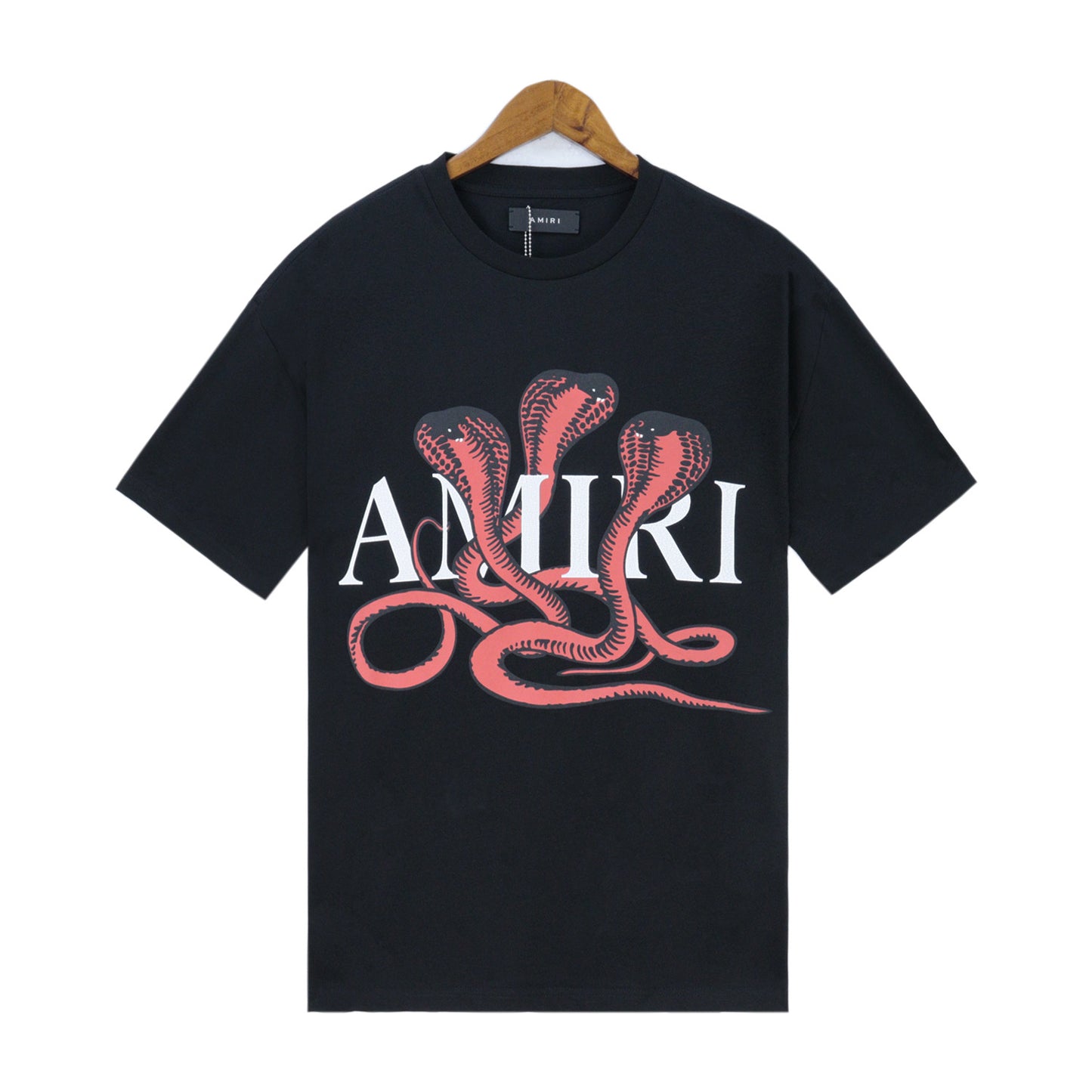 2024 Verano 2024 AM1R1 ICON Letter Totem Letter Totem Pattern Coconut Tree T-shirt Unisex