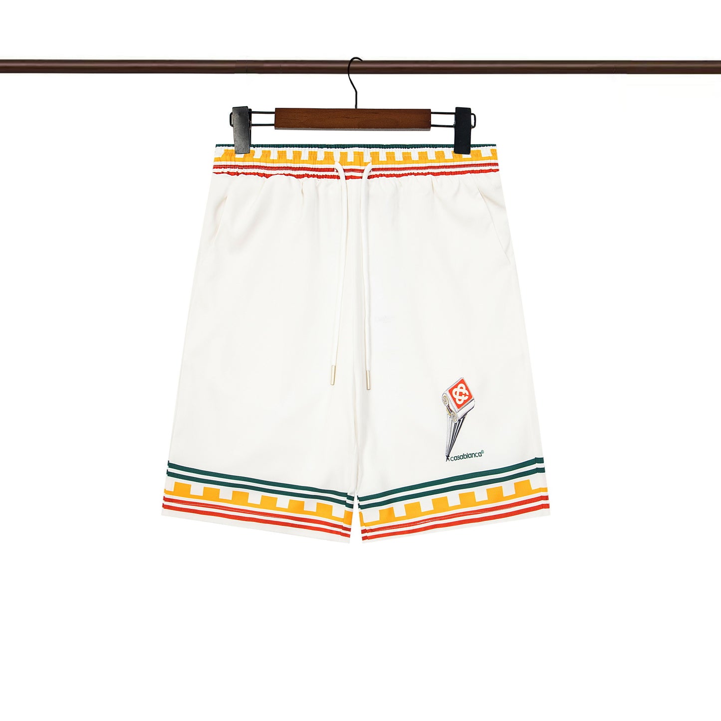 Set de camiseta de manga corta con letras de un partido de fútbol CASA de primavera/verano, jersey holgado y de moda para hombres