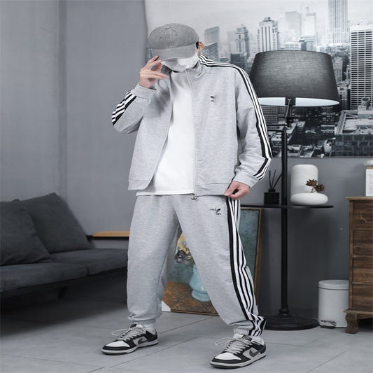 Three-Stripe Tracksuit | Set A | Luxury Markt