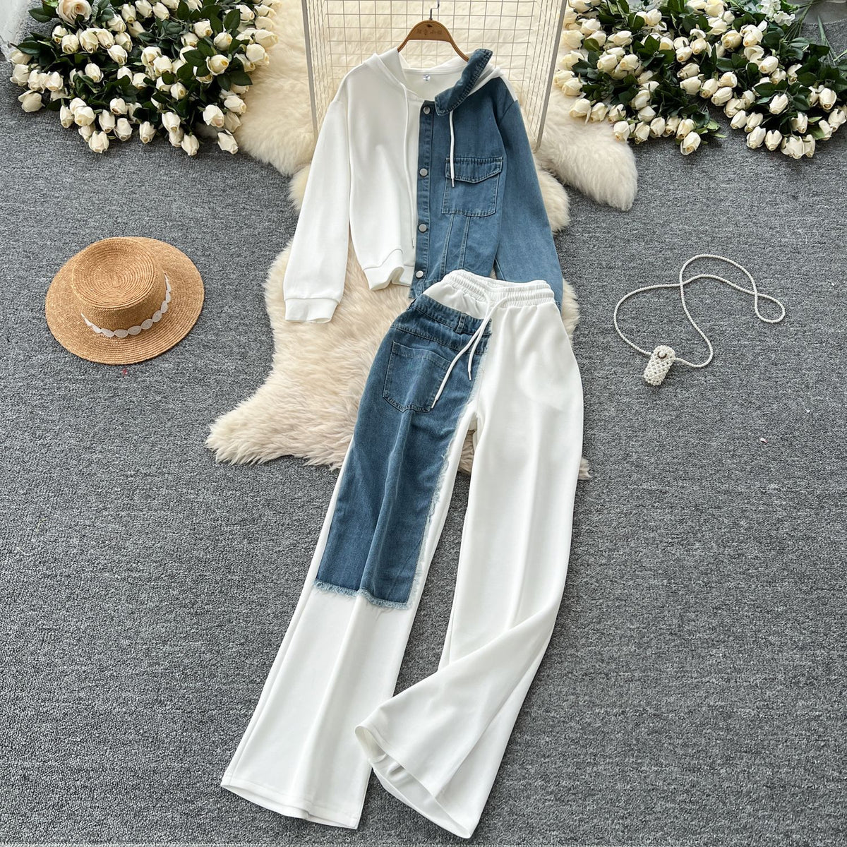Conjunto Mujer CHN | Capucha Y Vaqueros