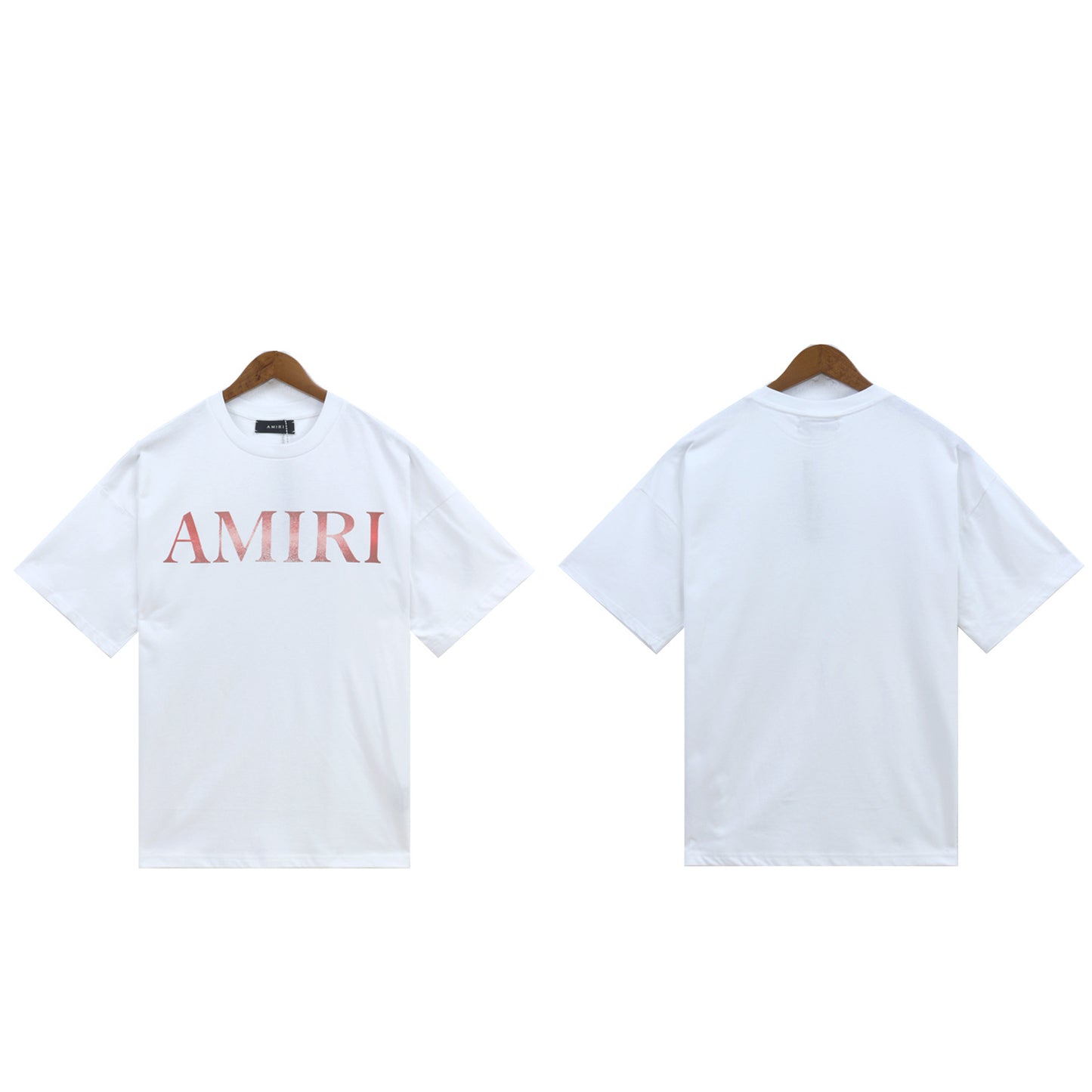 2024 Verano 2024 AM1R1 ICON Letter Totem Letter Totem Pattern Coconut Tree T-shirt Unisex