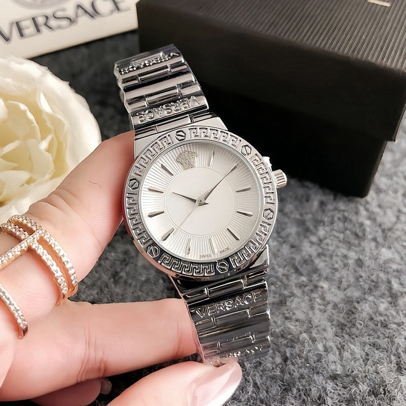 moda y reloj subcarátil personalizado versátil, exquisito reloj de diamantes para mujer, reloj de cuarzo impermeable