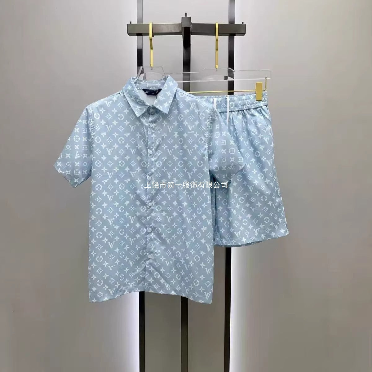 Conjunto Camisa y Pantalón Corto Hombre | Estilo Europeo Verano