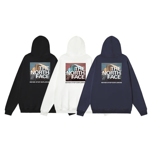 Men's Hoodie | Hood and TNF Back Graphic