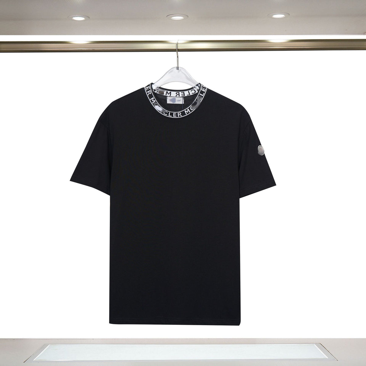 Camiseta Bordada Hombre MON | Cuello Redondo