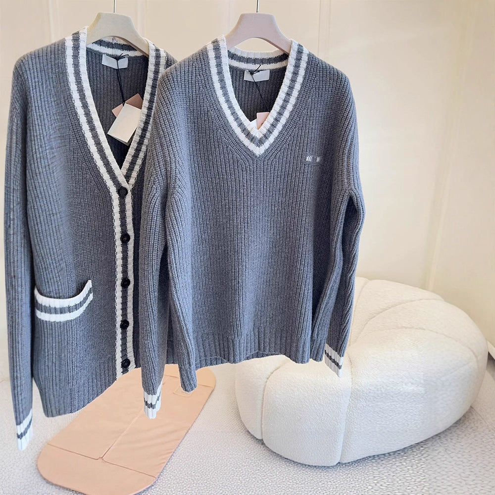 Jersey MM De Mujer | Punto Holgado Con Aplique