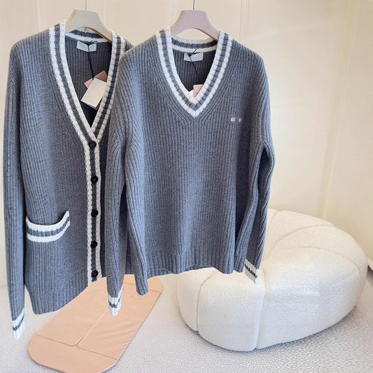 Jersey MM De Mujer | Punto Holgado Con Aplique
