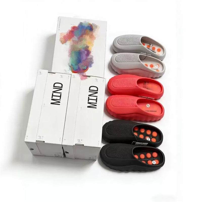 Putian Foreign Trade Wholesale 2026 New Style Mind 001 Grueso y cómodo Sports Slippers Factory Pedidos Directos al Por Mayor Aceptados