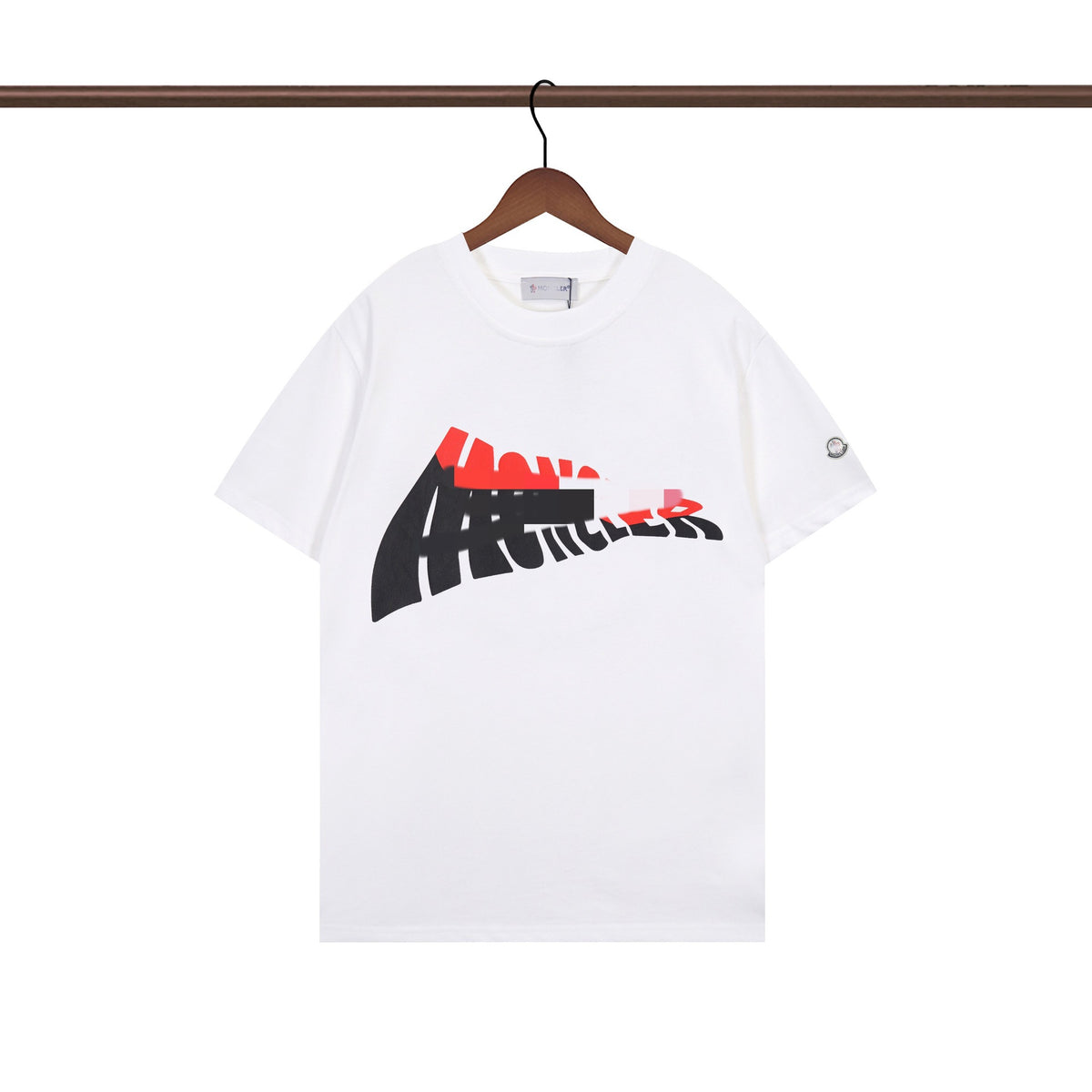 Camiseta Bordada Hombre MON | Cuello Redondo