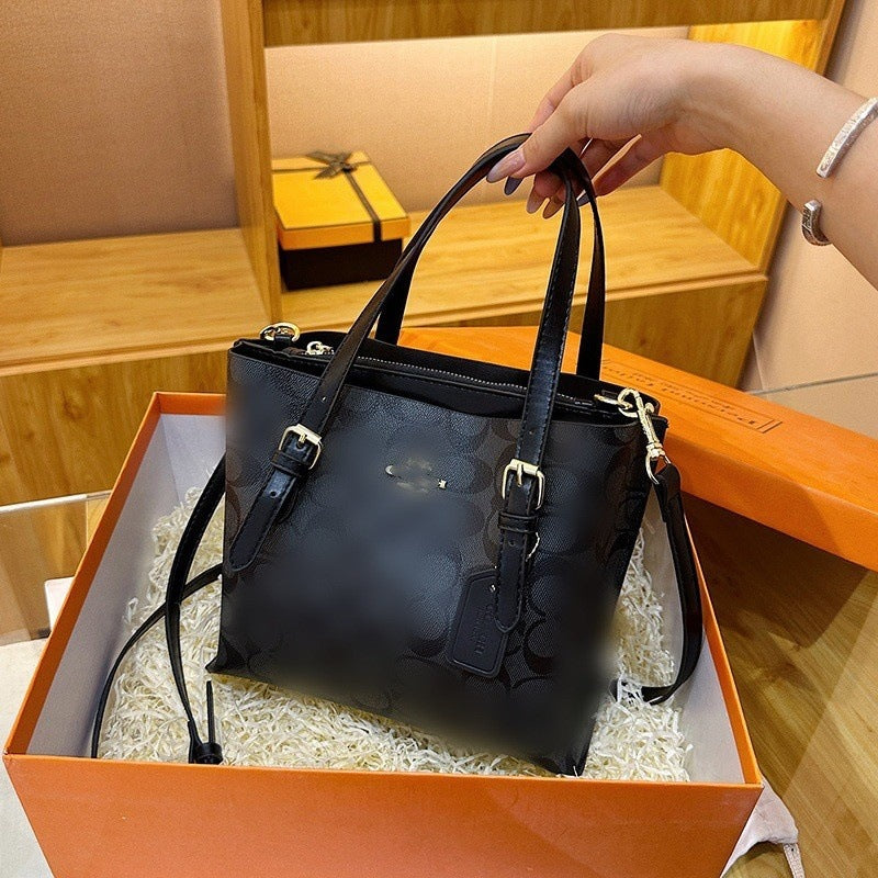 Damen-Tote-Bag Classic Monogram | Umhängetasche mit Kou-Print | Mit Box