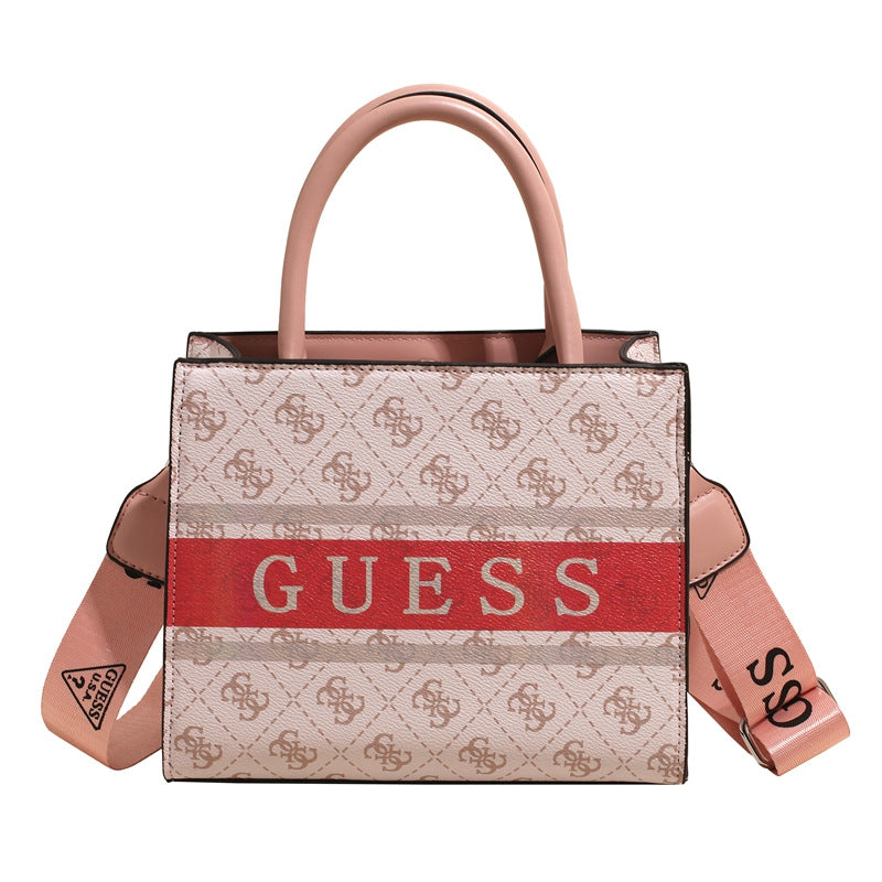 Borsa a mano da donna a spalla grande capacità | Tracolla stampata lusso leggera | Senza scatola