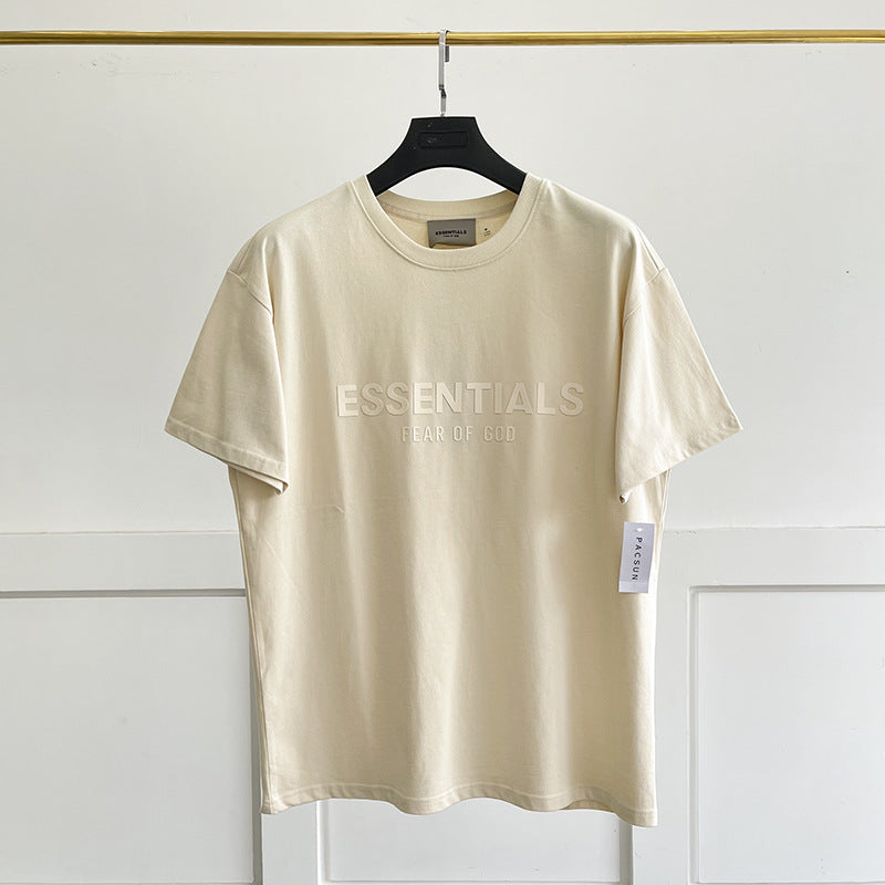 FOG Essentials Camiseta Letras Pecho | Streetwear Unisex Casual
