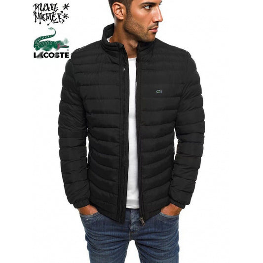Chaqueta LAC De Cuello Alto | Algodón Y Estampado