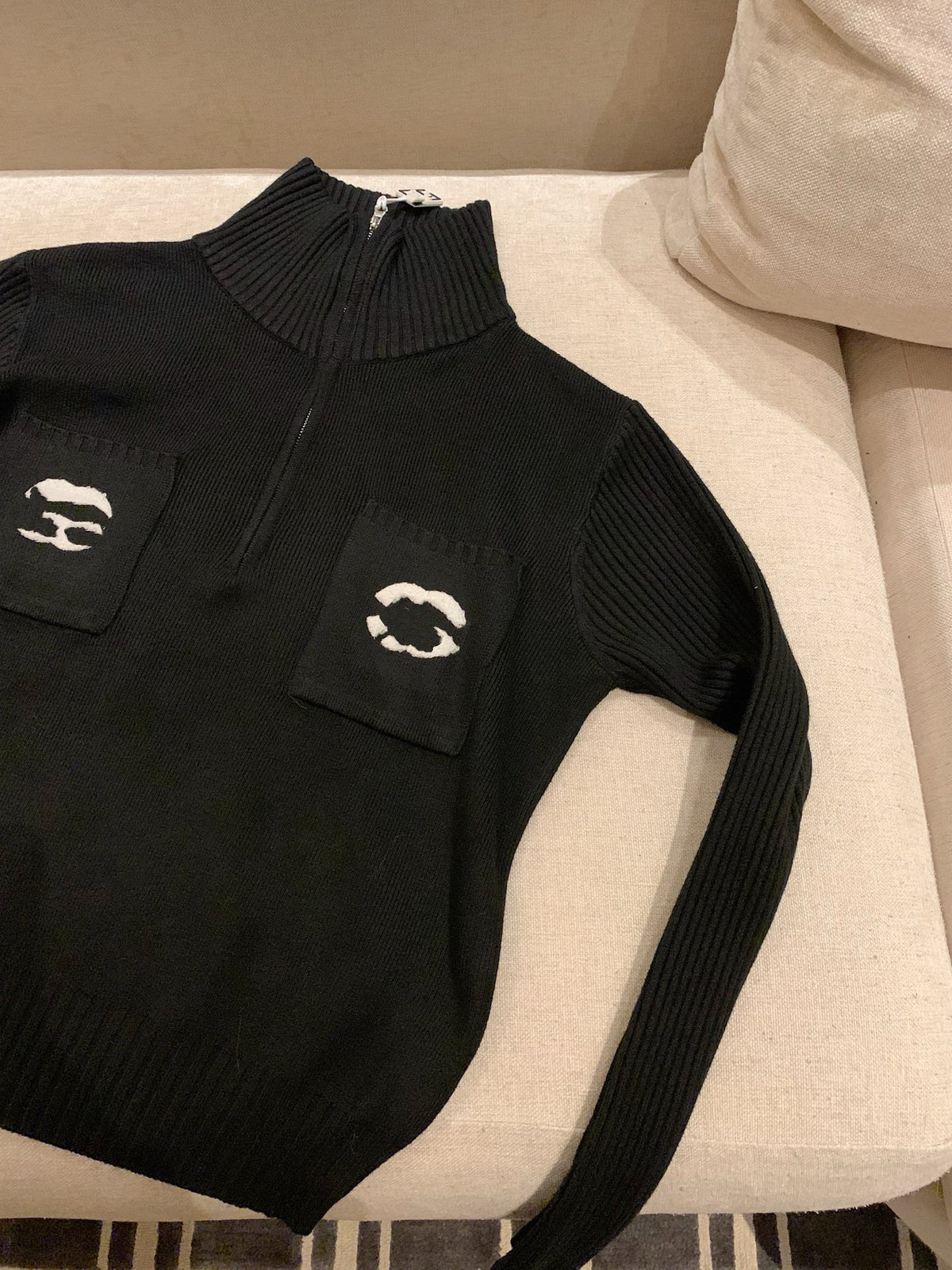 Jersey Mujer CHA | Doble C Bordada