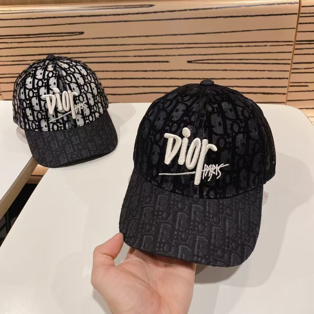 Embroidered Breathable Mesh Baseball Cap D
