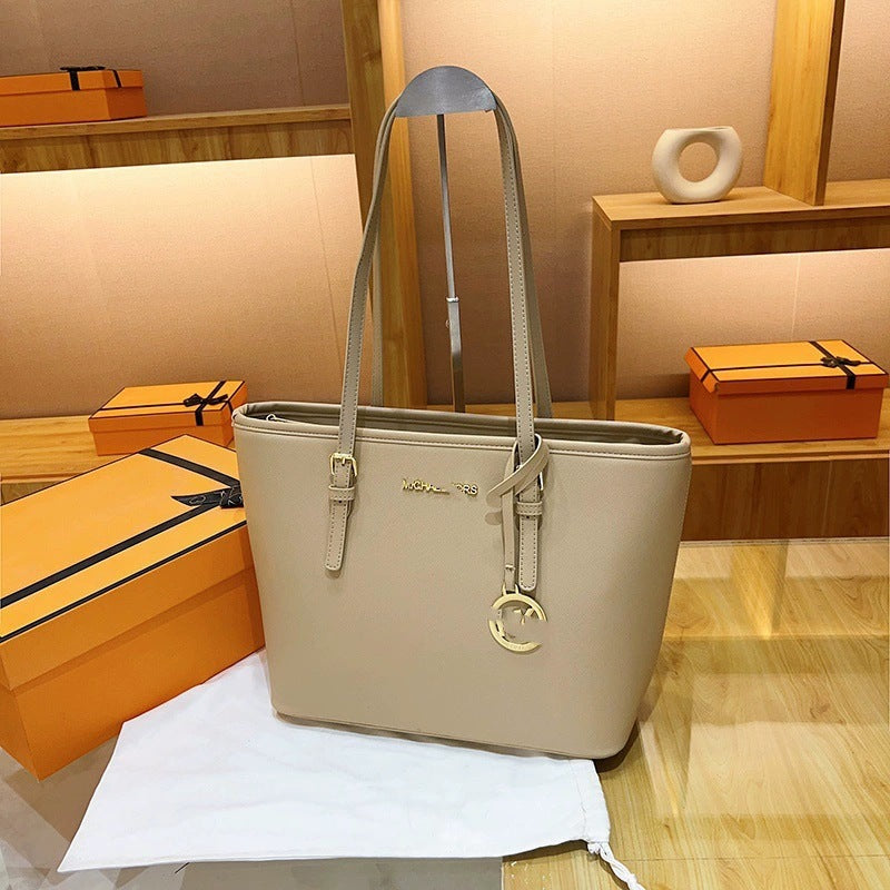 Nuevo bolso de mujer Tote 2025, elegante y moderno y versátil bolso de un solo hombro, bolso bandola, bolso de gran capacidad, comercio transfronterizo