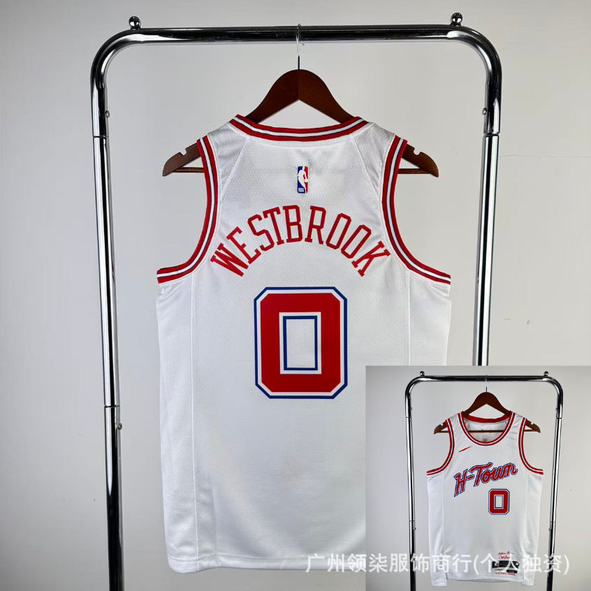 Nuevas camisetas populares de baloncesto: camisetas al por mayor prensadas en caliente para los Lakers, Cavaliers, 76ers, Bulls, Clippers, Warriors, Curry, James y Harden