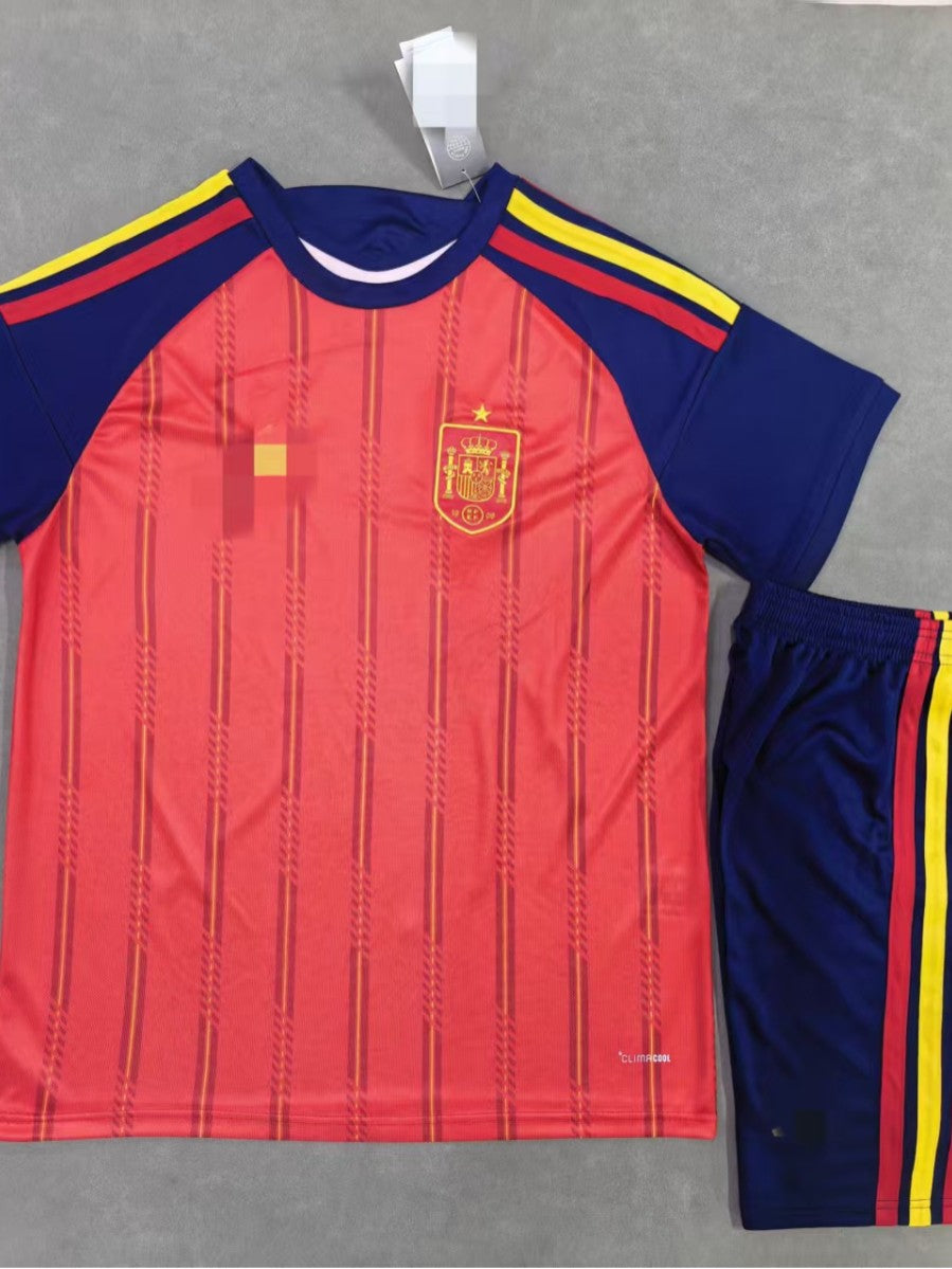 26 juegos de 26 aficionados para las equipaciones de fútbol de la Copa del Mundo de EE.UU., Canadá y México para Brasil, España, Portugal y Croacia