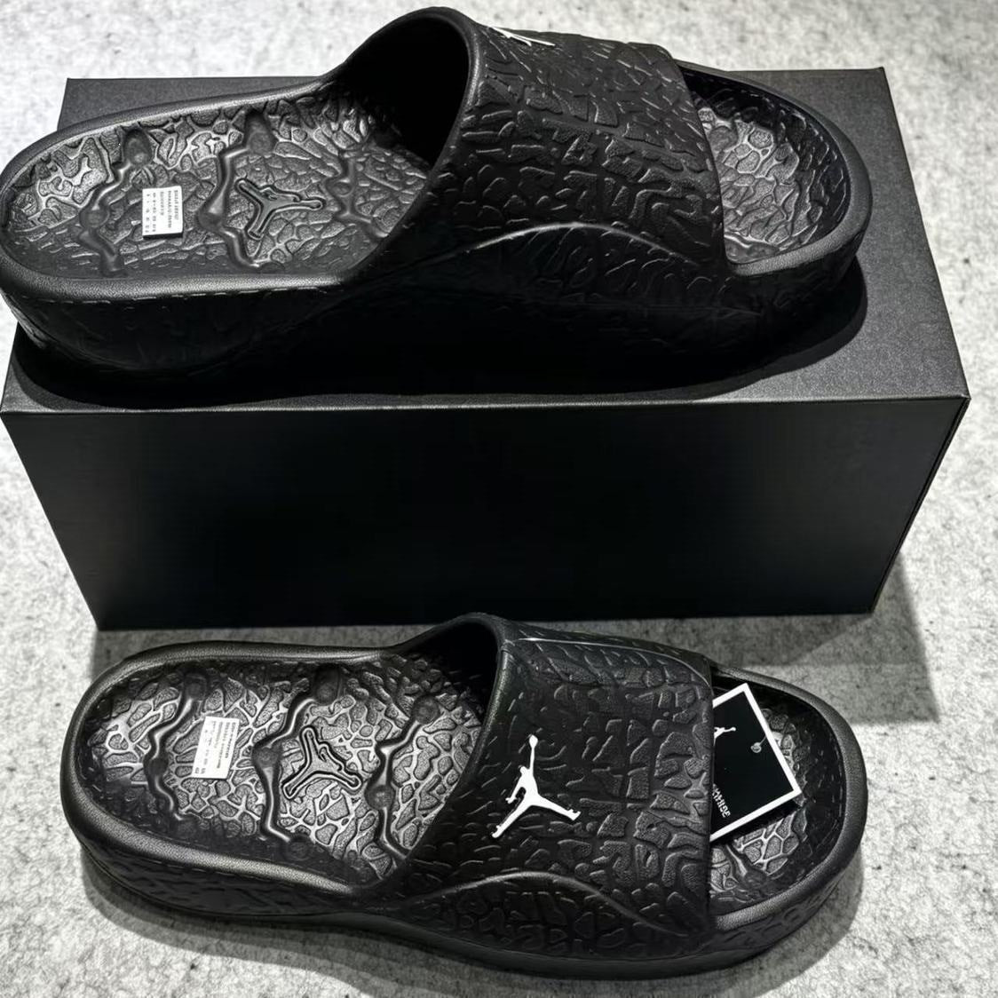 * Réplicas originales puras de slip-ons de suela blanda y suela gruesa, zapatillas de baloncesto de verano agrietadas y transpirables