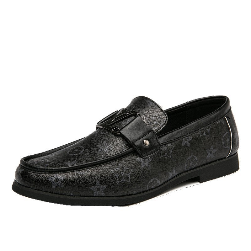 Mocasines clásicos de moda para hombres, parte superior suave de cuero auténtico, suela suave, zapatos casuales de cuero para hombres