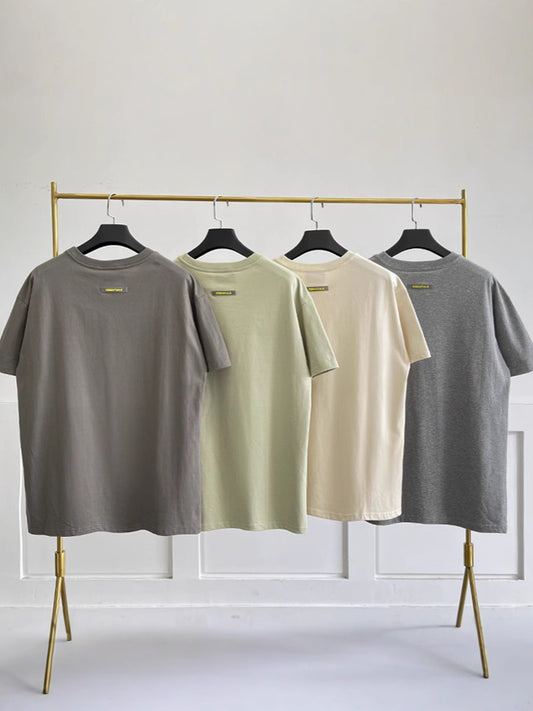 FOG Essentials Camiseta Letras Pecho | Streetwear Unisex Casual