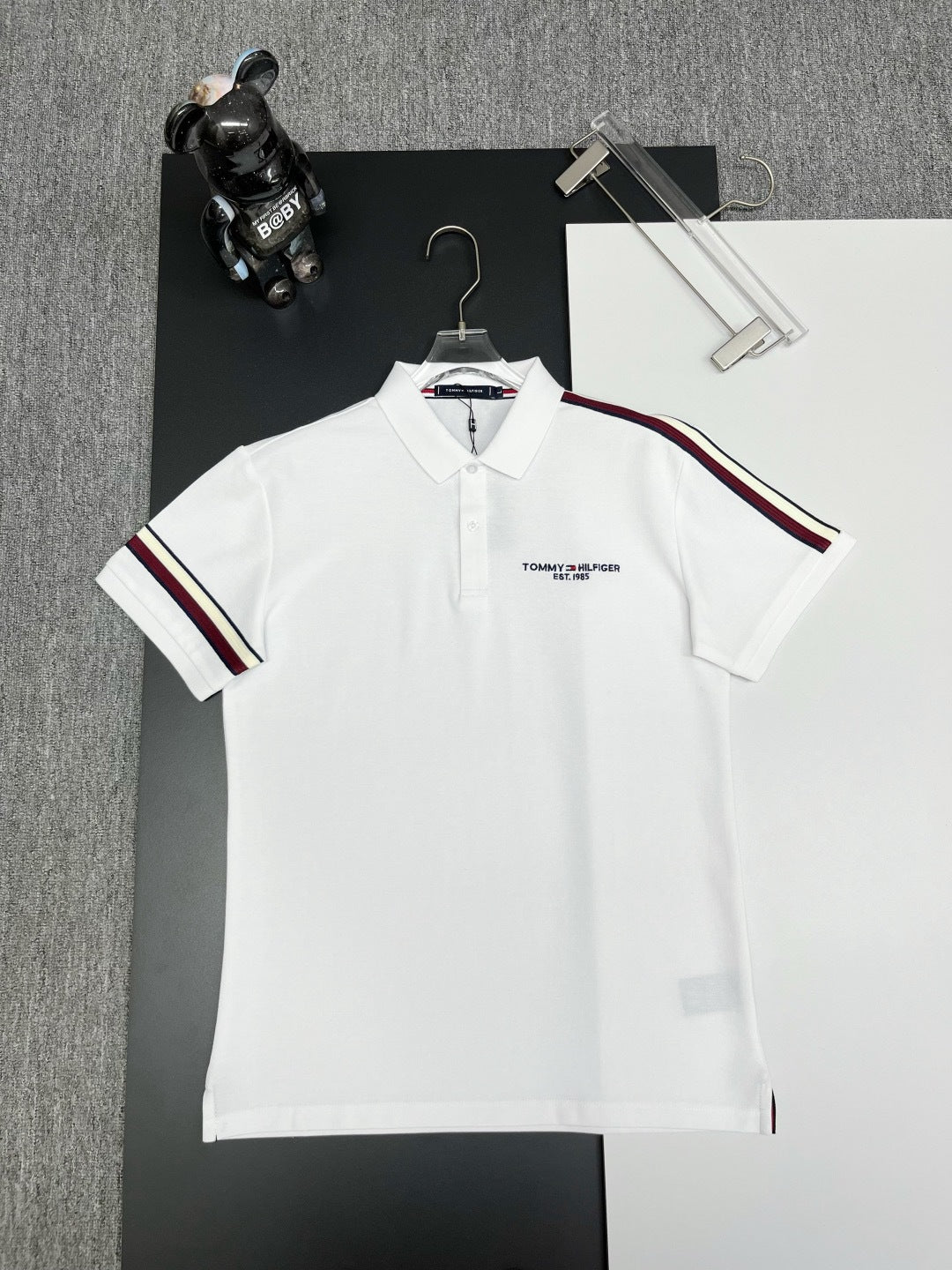 Polo em Algodão Puro para Homem | Manga Curta Business Casual