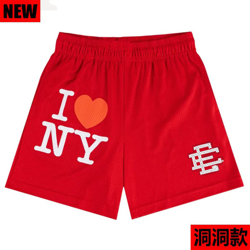 Pantalones deportivos de baloncesto de cuatro puntos de secado rápido de Eric Emanuel EE estadounidenses Eric Emanuel EE