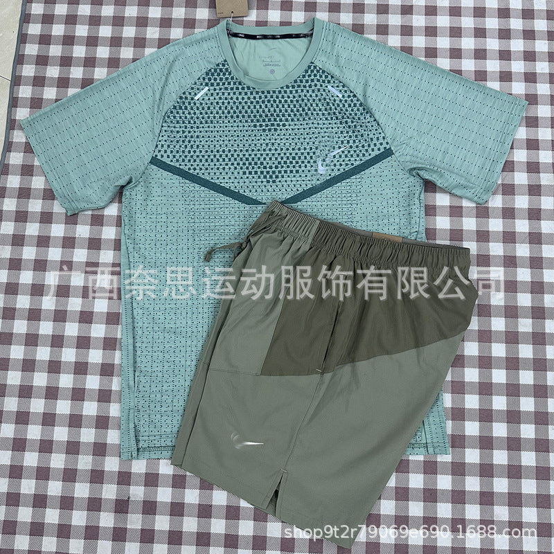 Conjunto Deportivo Hombre Manga Corta | Running Secado Rápido