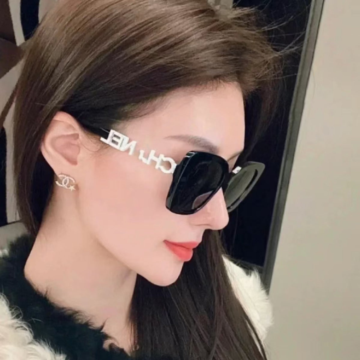 2025 Gafas de sol Xiang de Nuevo Estilo 5422B Gafas de Sol Estilo Combinado Diamante de Una Cara Personalizada Moda Personalizada