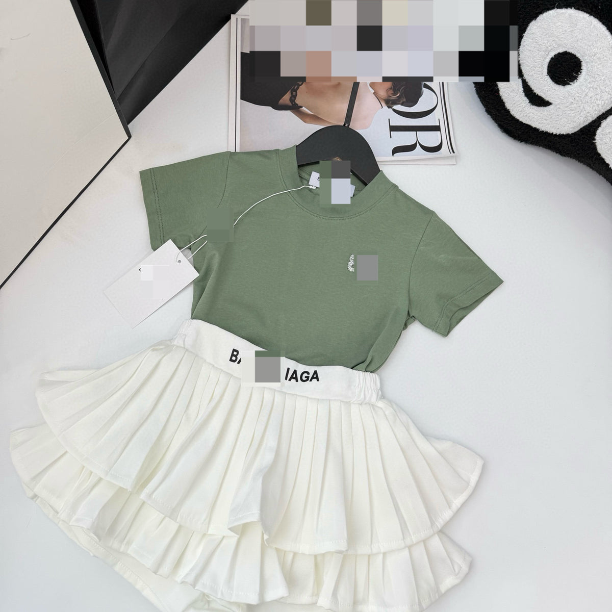 ベビーガールズセット｜Tシャツ＆キュロットスカート