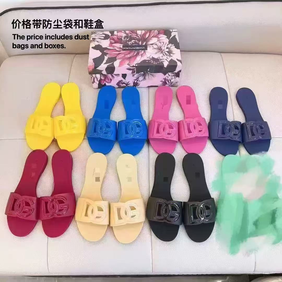 D Summer Slippers nueva prenda exterior transfronteriza, de fondo plano, cómoda, casual, moderna, versátil y de línea recta hueca