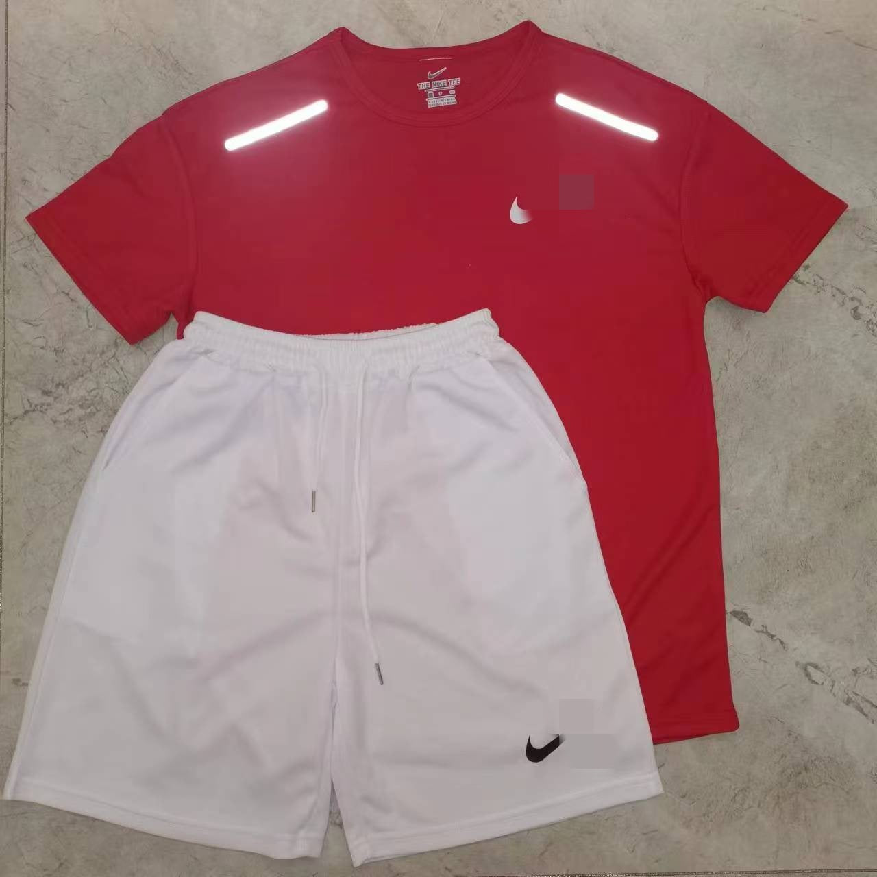 Camisetas americanas, conjuntos de entrenamiento para estudiantes deportivos, monos de atletismo de manga corta para hombres y mujeres, baloncesto fitness y ropa deportiva en stock