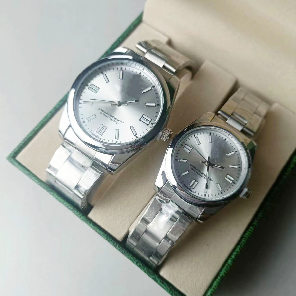 Oyster Perpetual Fruit Couple's Watch | Unisex Steel Quartz