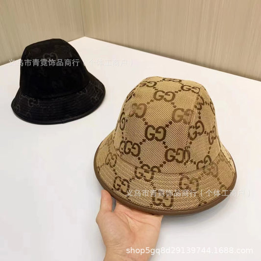 Classic G Letter Embroidered Bucket Hat | Unisex