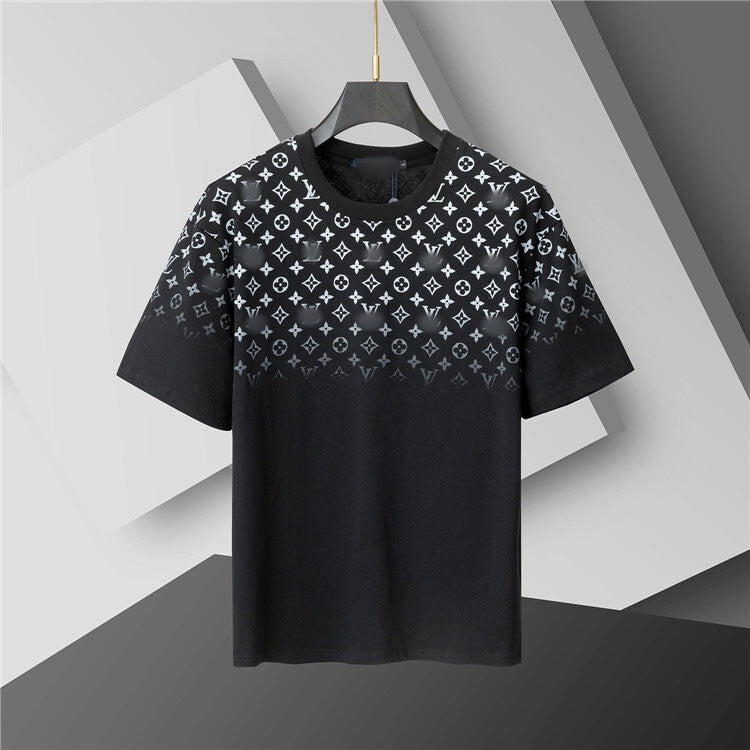Versión correcta de 2026 de la nueva camiseta ligera de lujo de verano, camiseta de manga corta de cuello redondo y versátil para hombres y mujeres, países extranjeros de Europa y Estados Unidos