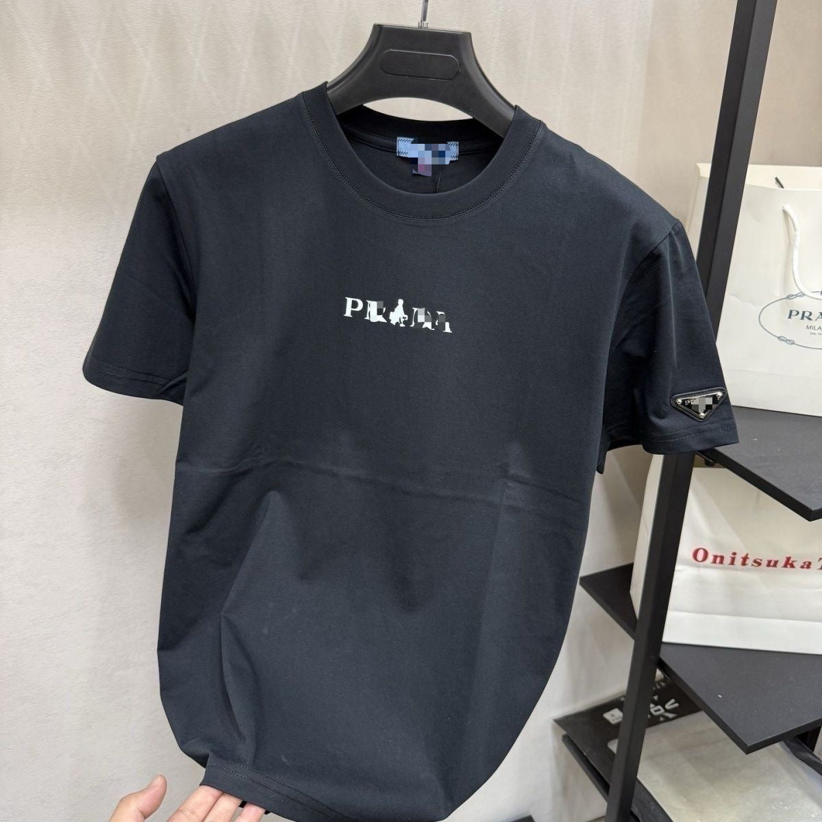 Camiseta PRA | Unisex Placa Metálica | Manga Corta